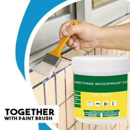 Waterproof Transparent Glue | Anti-Leakage Agent Coating| Invisible Crack Sealant Super Strong Gel Adhesive for Roof, Bathroom Wall, Window, Tile & mildew-proof Kitchen (300 grams)